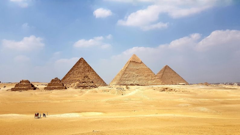 Egypt Pyramids - brown pyramid under blue sky during daytime