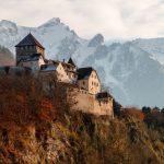 Europe Castles - castle on mountain surrounded by trees